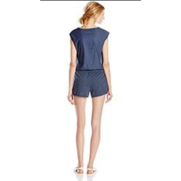 Kensie Jeans - Blue Romper - Picture 2 of 4